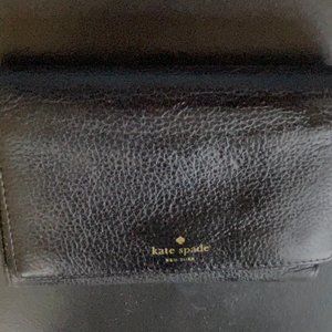 Kate Spade Black Leather Wallet
